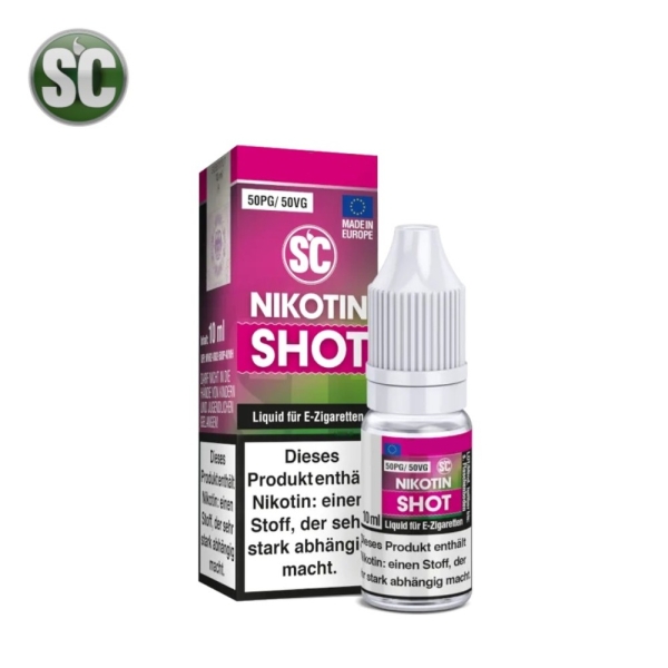 SC - Nic Shots 10ml - VG50/PG50  Nikotin  20mg/ml